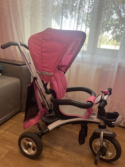 Велосипед 2 в одном с родительской ручкой Turbo Trike