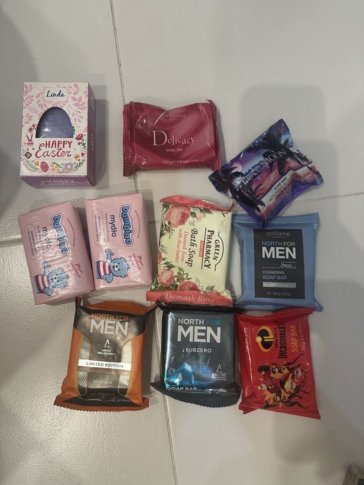 Zestaw 10 sztuk mydel