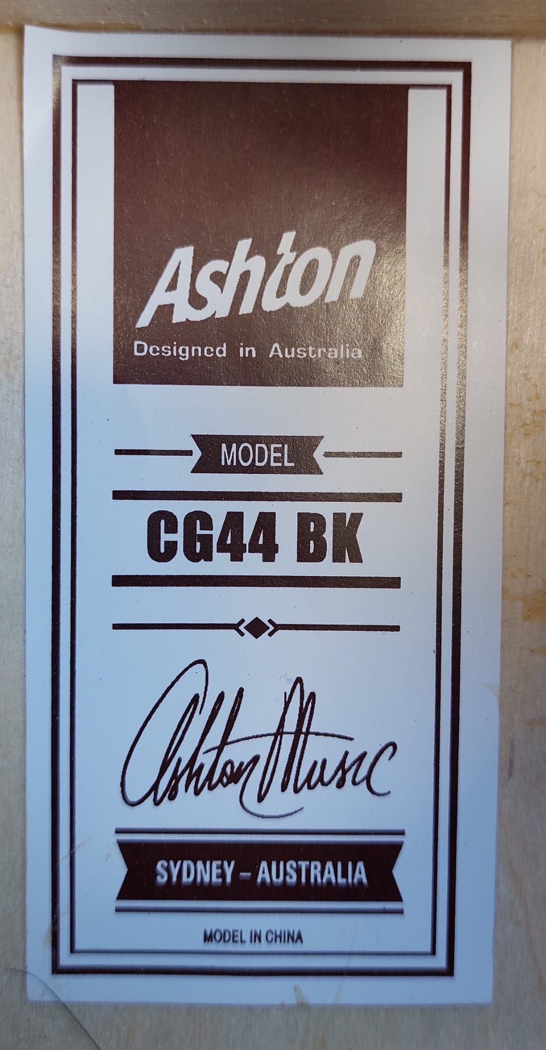 Guitarra Ashton+capa de proteção+palheta