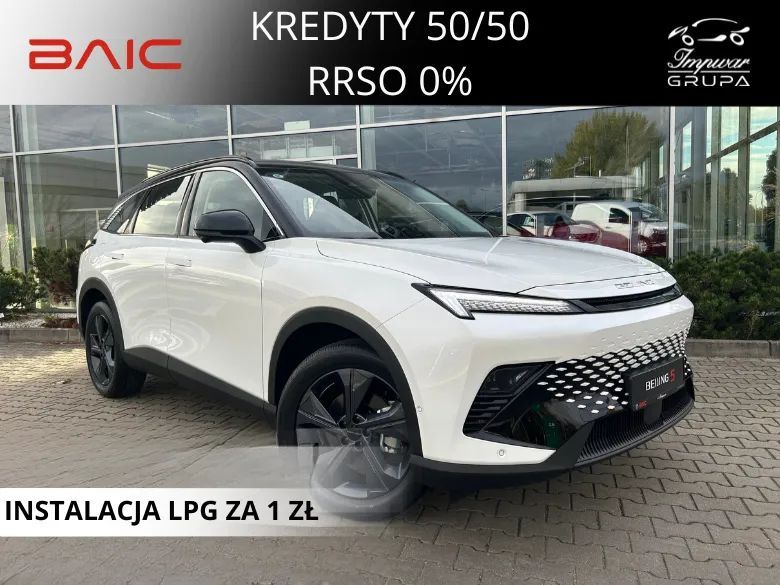 BAIC 5 Kamery 360 / Wentylacja Foteli / Podgrzewana: Szyba i Kierownica