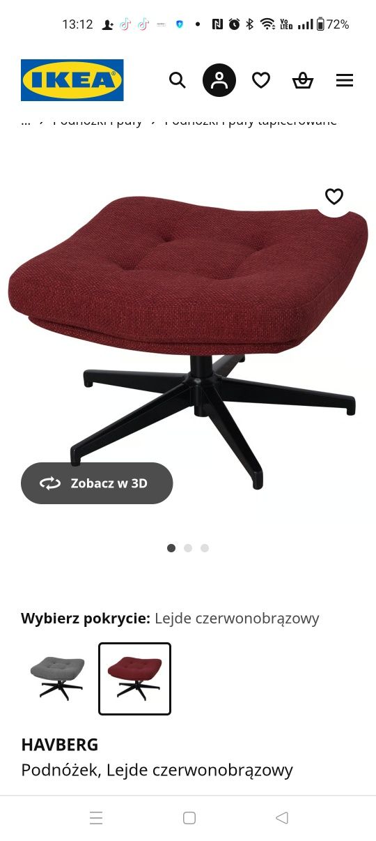 Sprzedam sofę 3 osobową z pufą