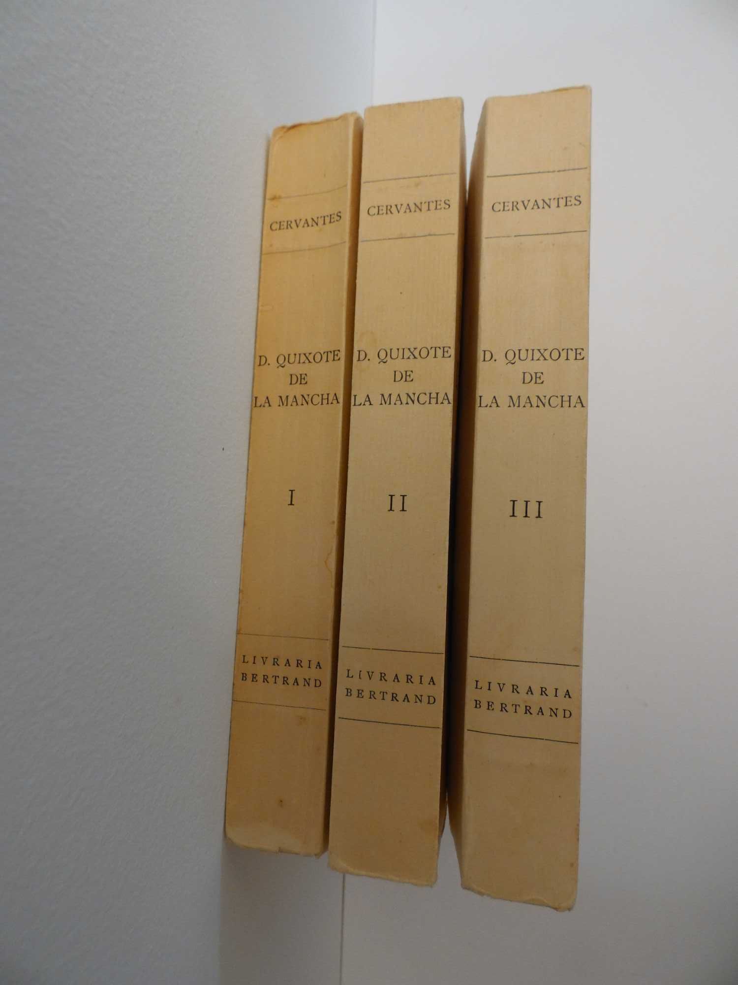 Livro D. Quixote de La Mancha - Versão de Aquilino Ribeiro - 3 Vols.