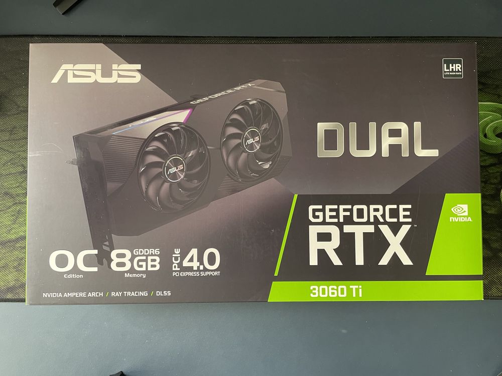 Asus GeForce RTX 3060 ti dual OC V2 LHR 8GB GDDR6 GWARANCJA!