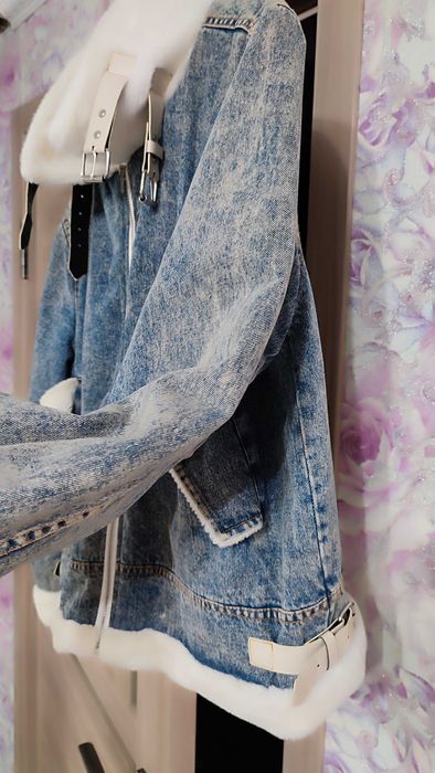 Джинсова куртка, осінь - зима 48-50