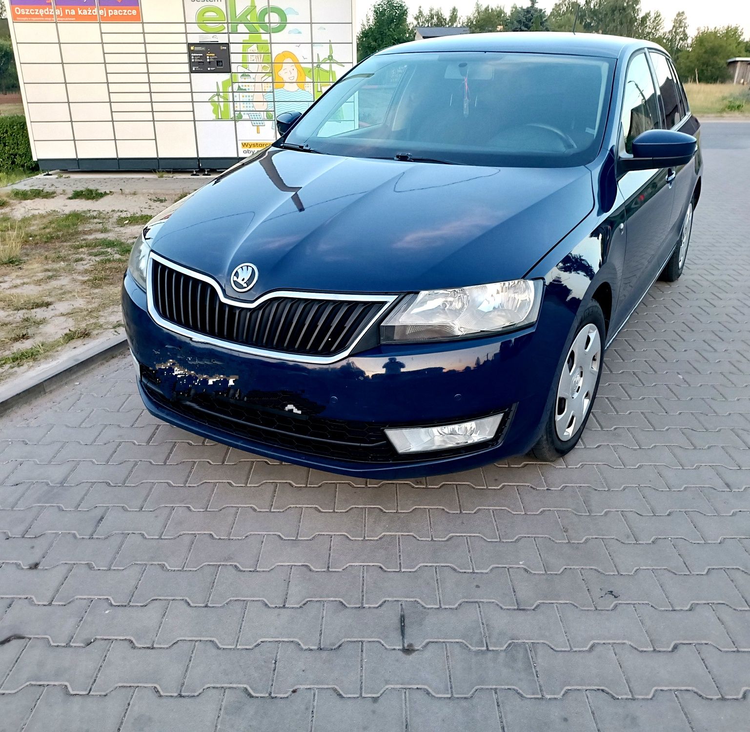 Zamienię lub sprzedam Skoda Rapid 1.6tdi Hatchback 2014r