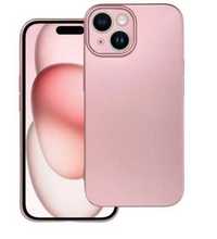 Etui Cover TPU Metallic do iPhone 14 - Mikrofibra! - Rose