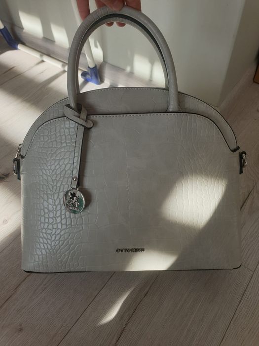 Szara torebka Otto Kern