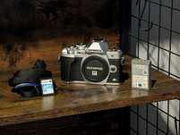 Aparat Olympus E-M10 mark III srebrny / korpus / body / stan BDB+
