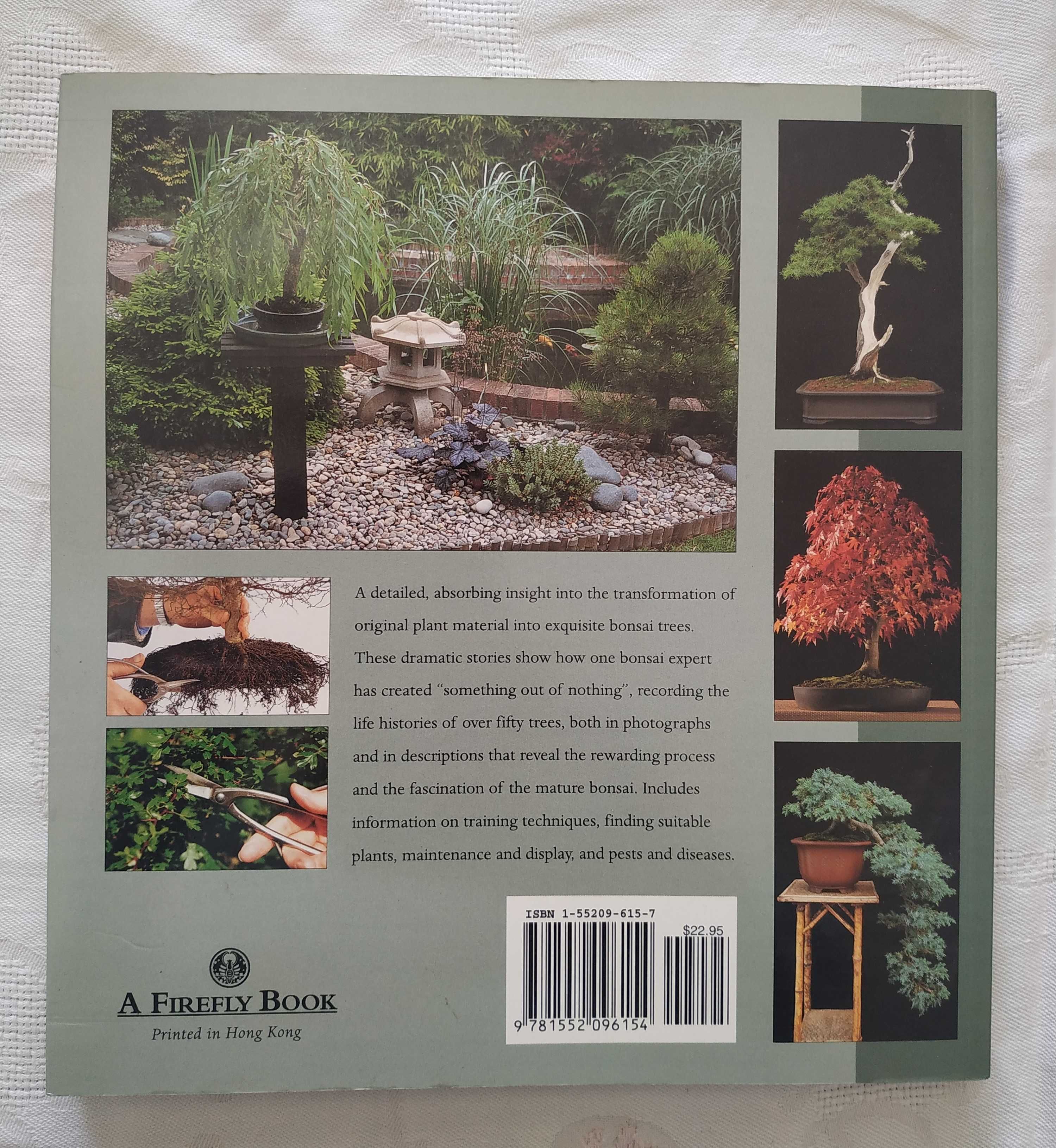 Livro Bonsai: Life Histories de Martin Treasure com Capa dura.