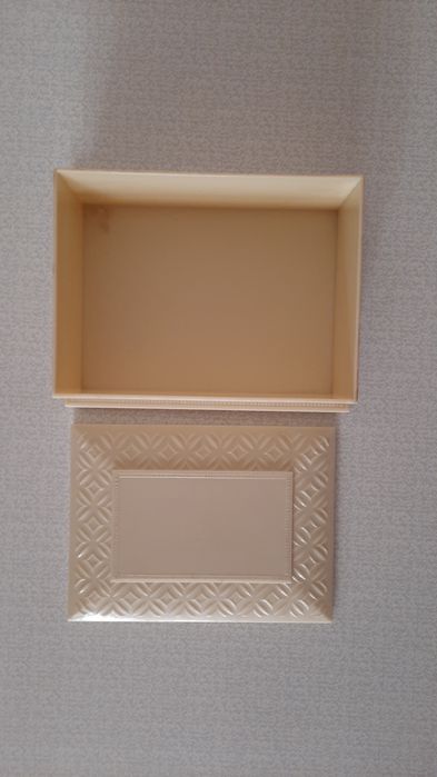 Шкатулка Карболитовая 50-е годы Клеймо Большая