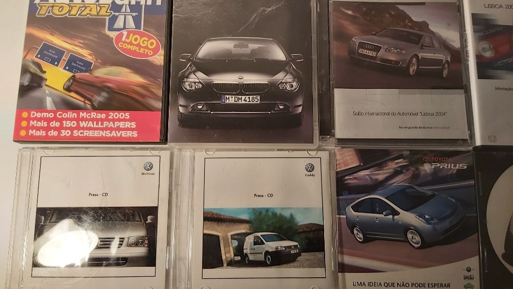 DVDs sobre automóveis e motas