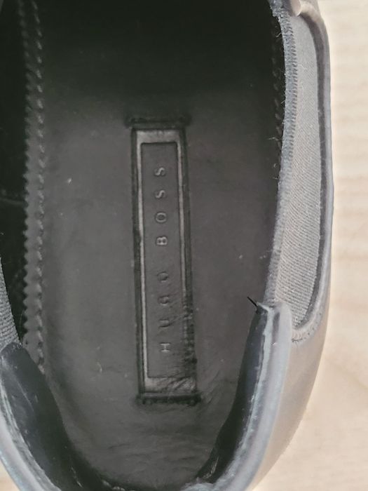 Hugo Boss Sztyblety buty ze skóry damskie r.37 dł.wkładki 23,5