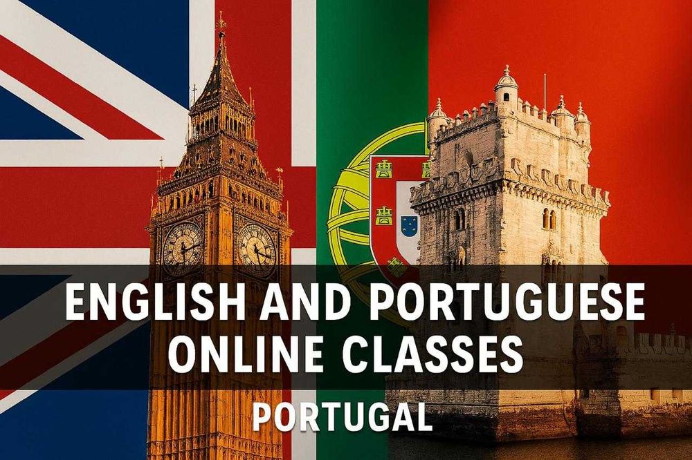 Aulas online de Inglês e/ou Português