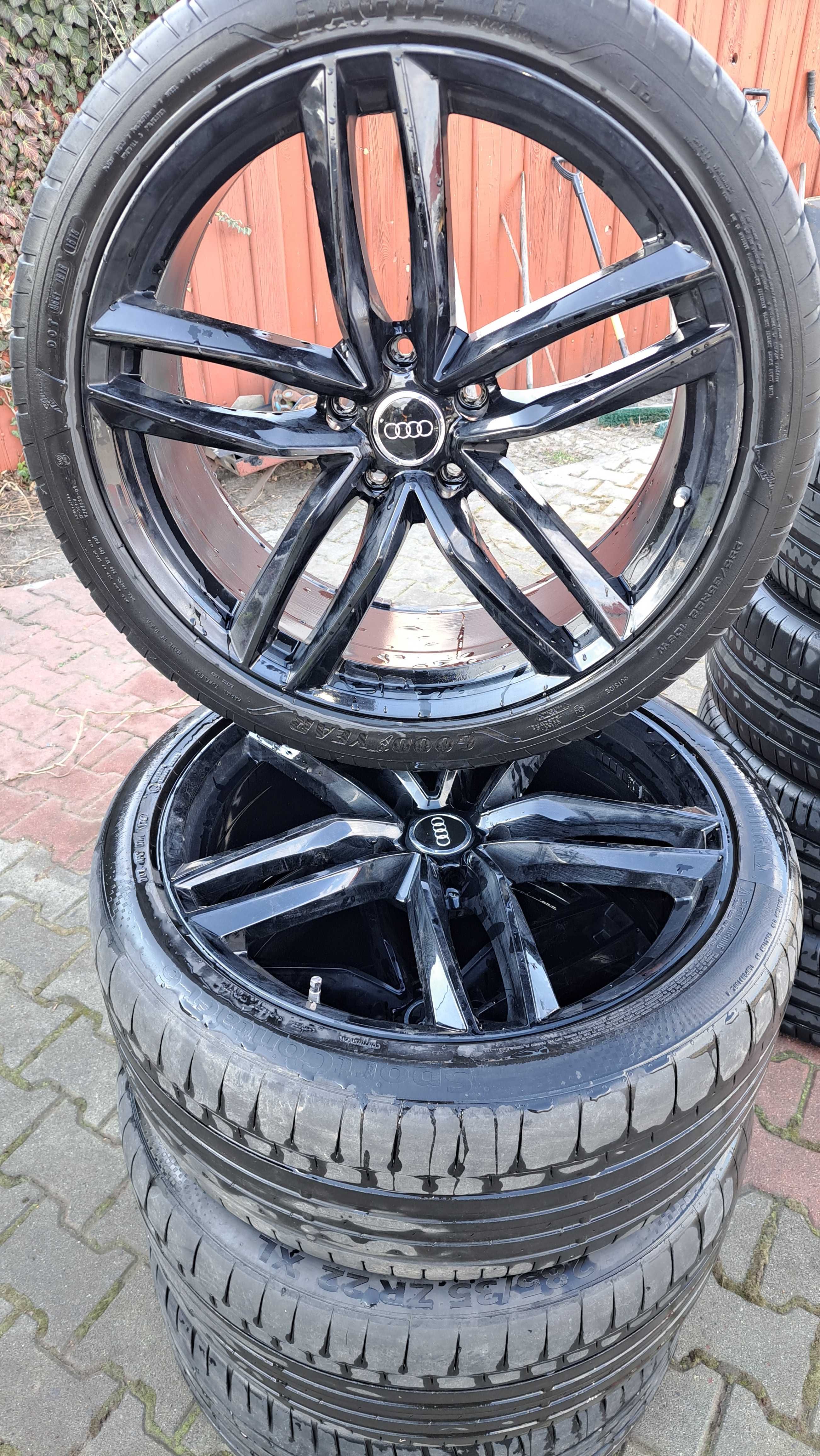 felgi aluminiowe z oponami Audi Q7     285/35R22