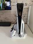 Playstation 5 Slim z napedem + ponad 200 gier + podstawka chlodzaca