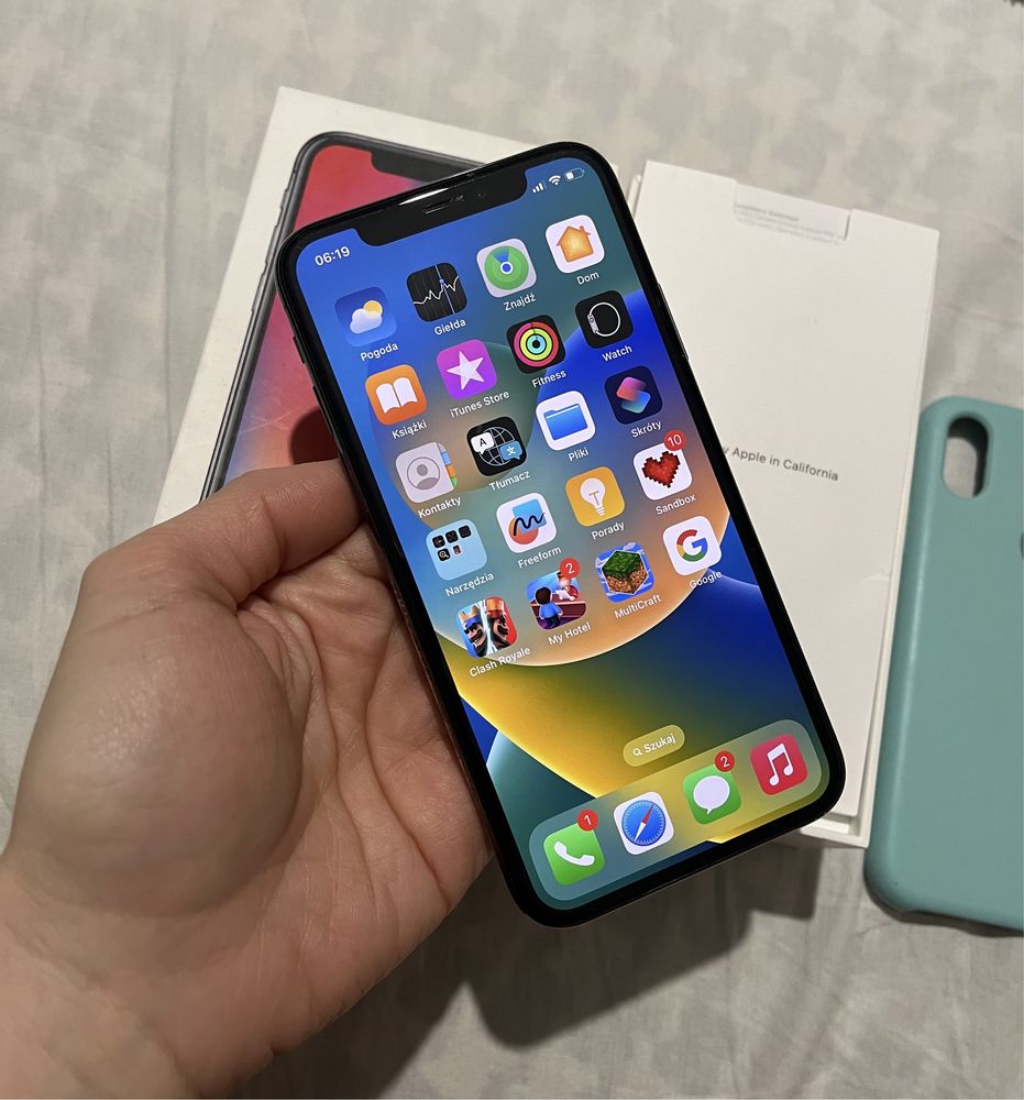 Iphone x w pelni sprawny zamiana