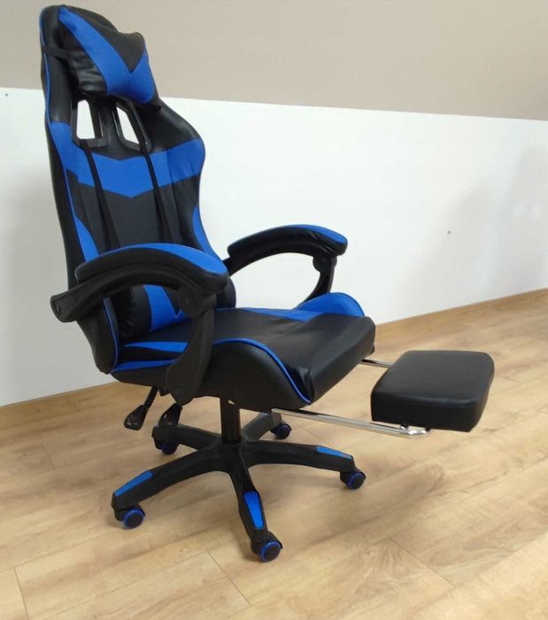 кресло геймерское крісло геймерське з підставкою для ніг