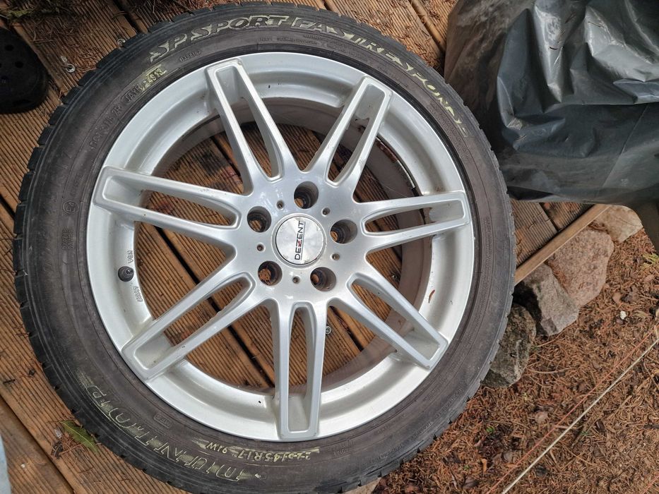Alufelgi Dezent 17" 5x112 Mercedes / VAG Felgi aluminiowe R17