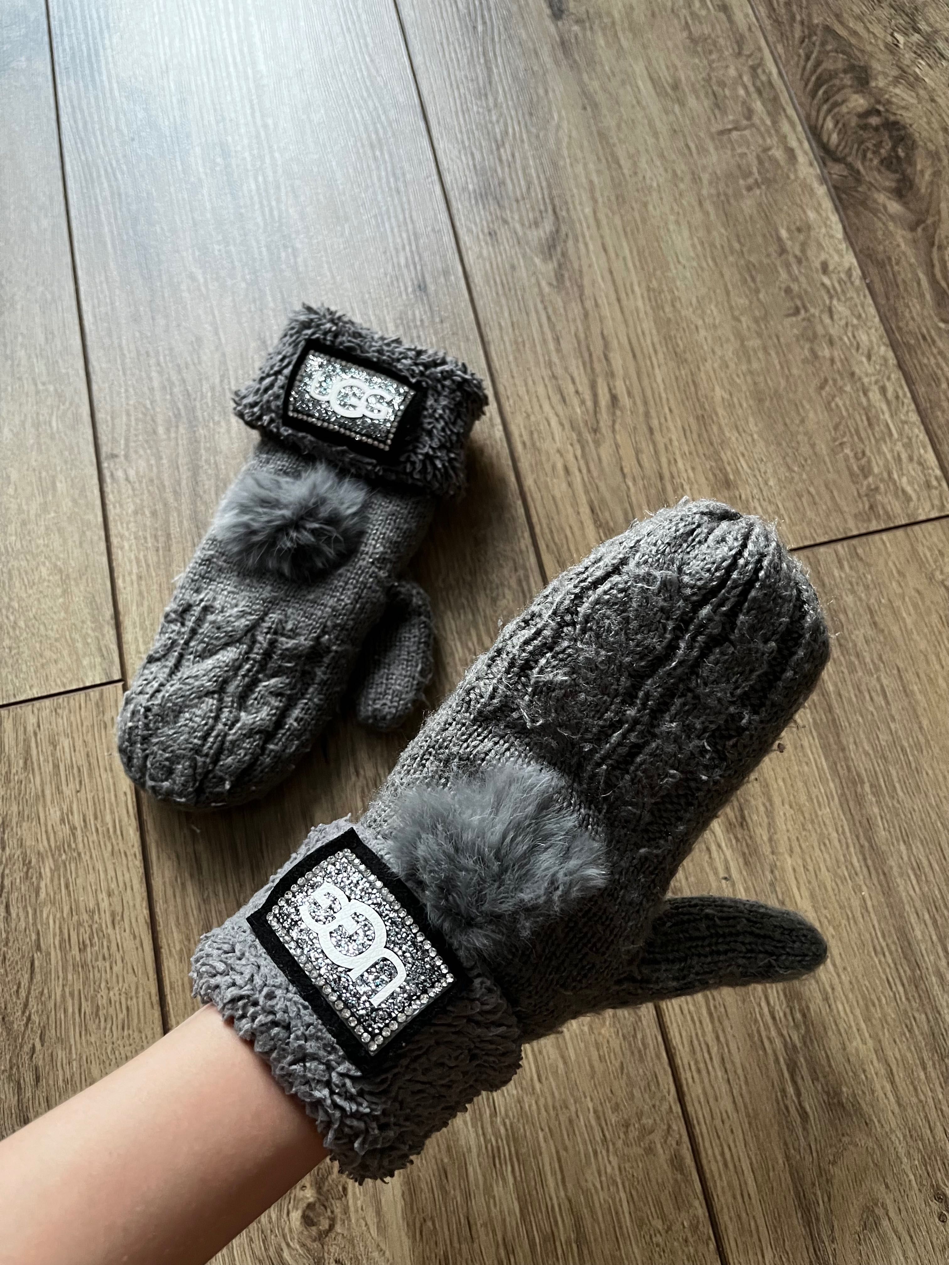Рукавички UGG сірі