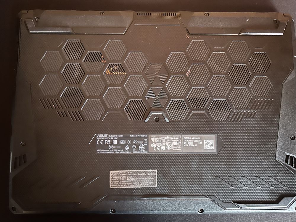Asus tuf gaming f15