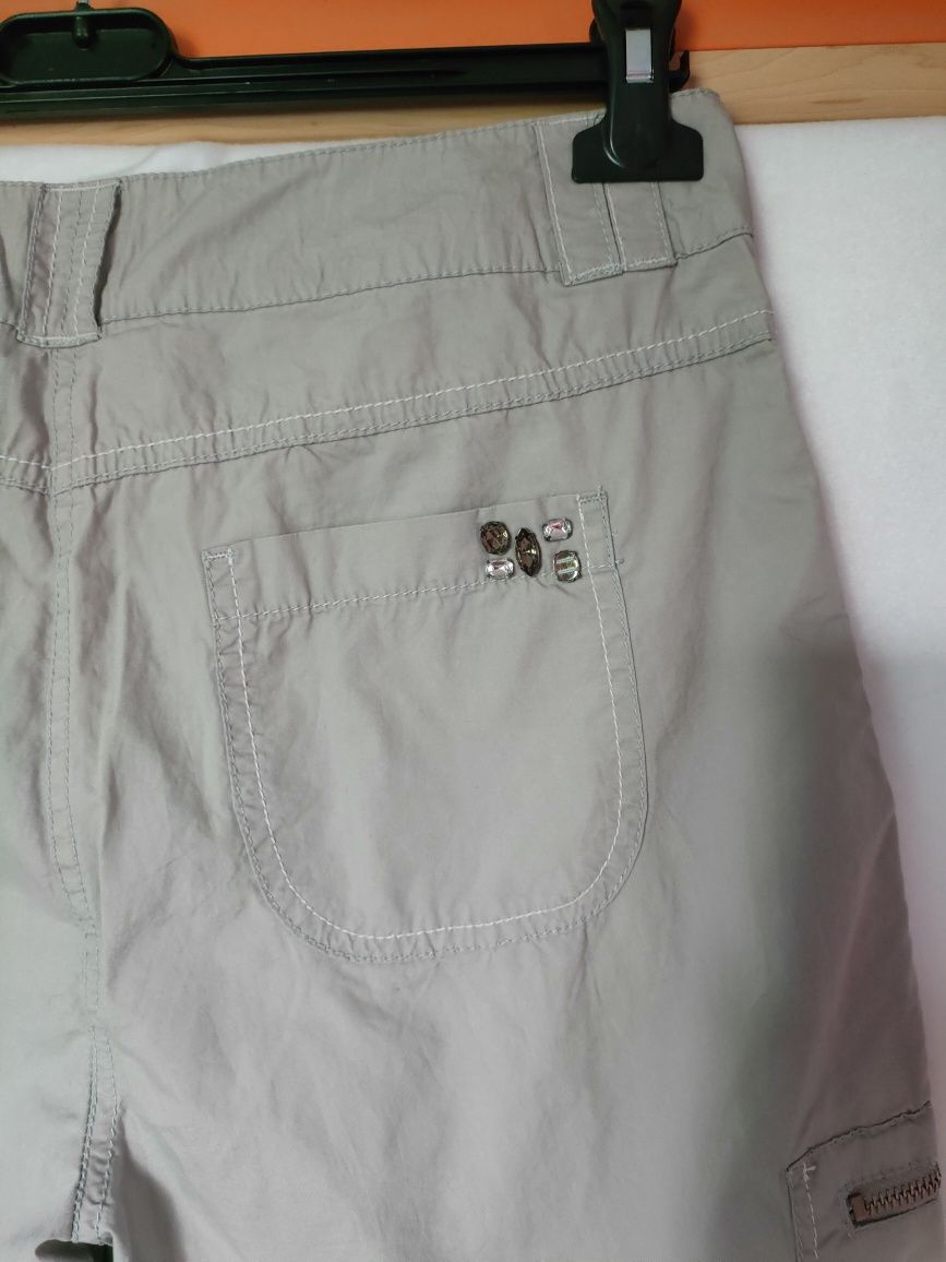 NOWE Spodnie damskie szare M&Co r. L