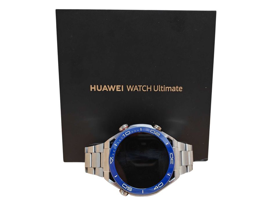 Smartwatch Huawei Watch Ultimate Voyage srebrny Komplet !