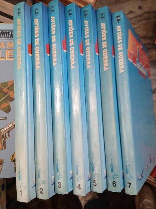 Aviões de Guerra, 7 volumes