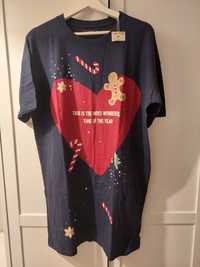 Koszula nocna z motywem świątecznym Reserved Rozm.M/38