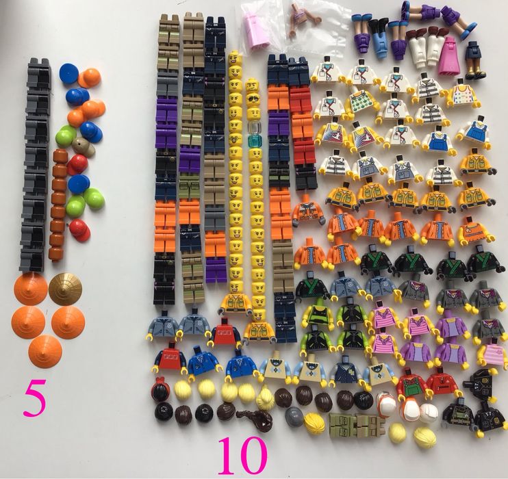 Оргининальные новые детали и фигурки Лего, Legoo