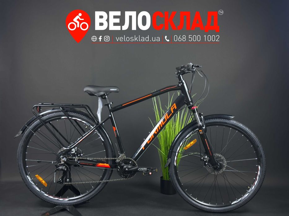 Велосипед AL 28" Formula CURSOR MAN DD рама-20"
чорний 2024