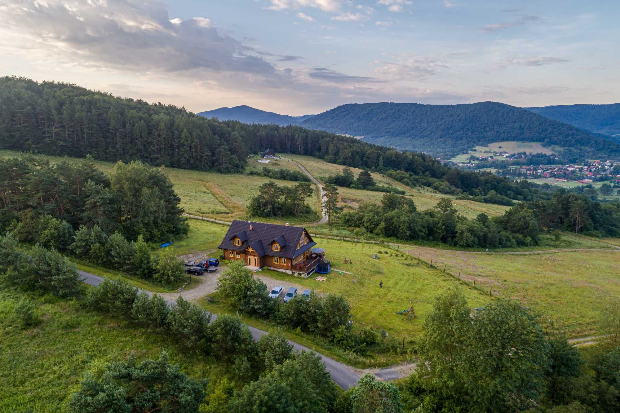 Wolne noclegi, pokoje w górach nad jeziorem, Zalew Klimkówka
