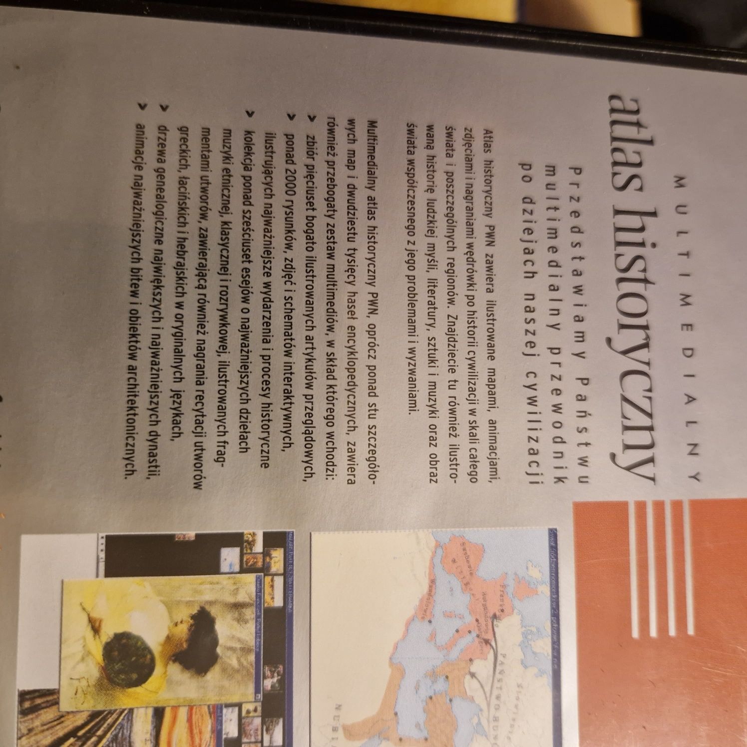 Cd multimedialny atlas świata, historyczny