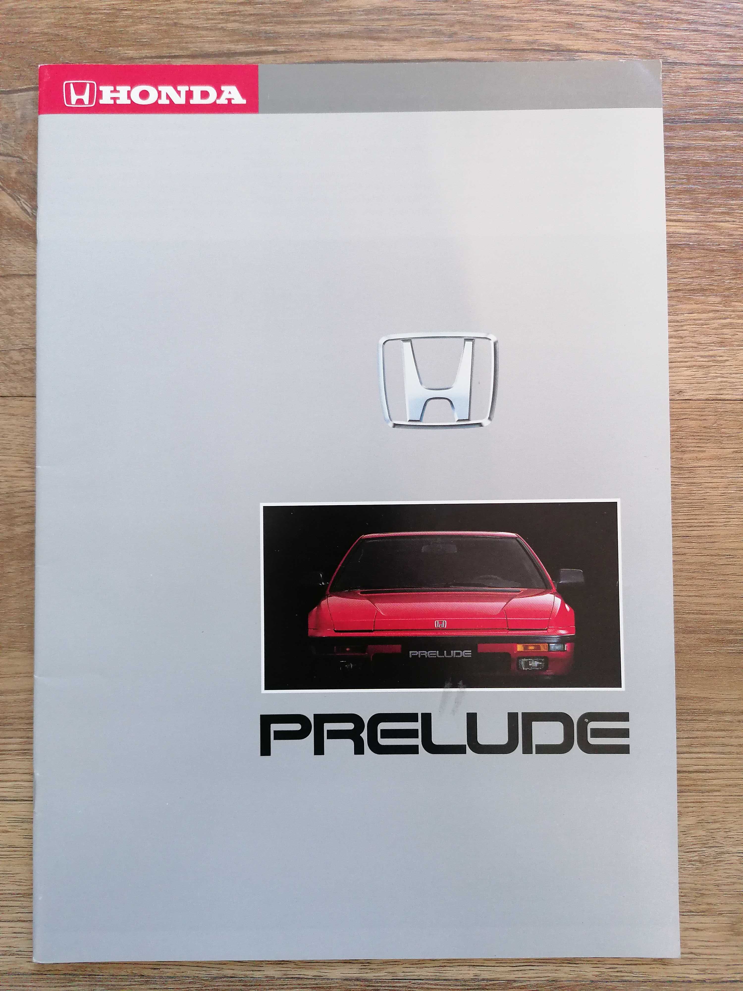 Prospekt Honda Prelude