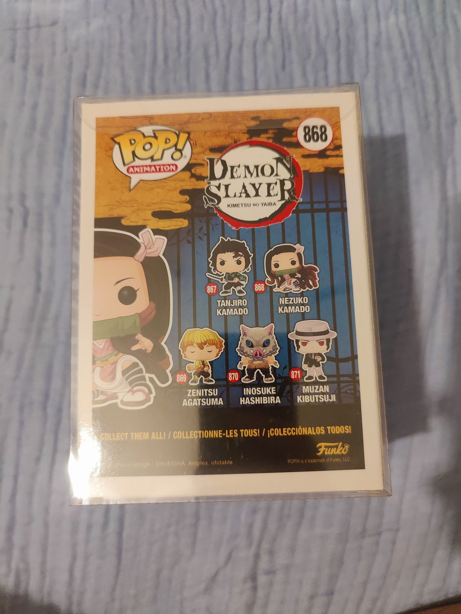 Funko Pop Demon Slayer Nezuko #868 c/ protetor