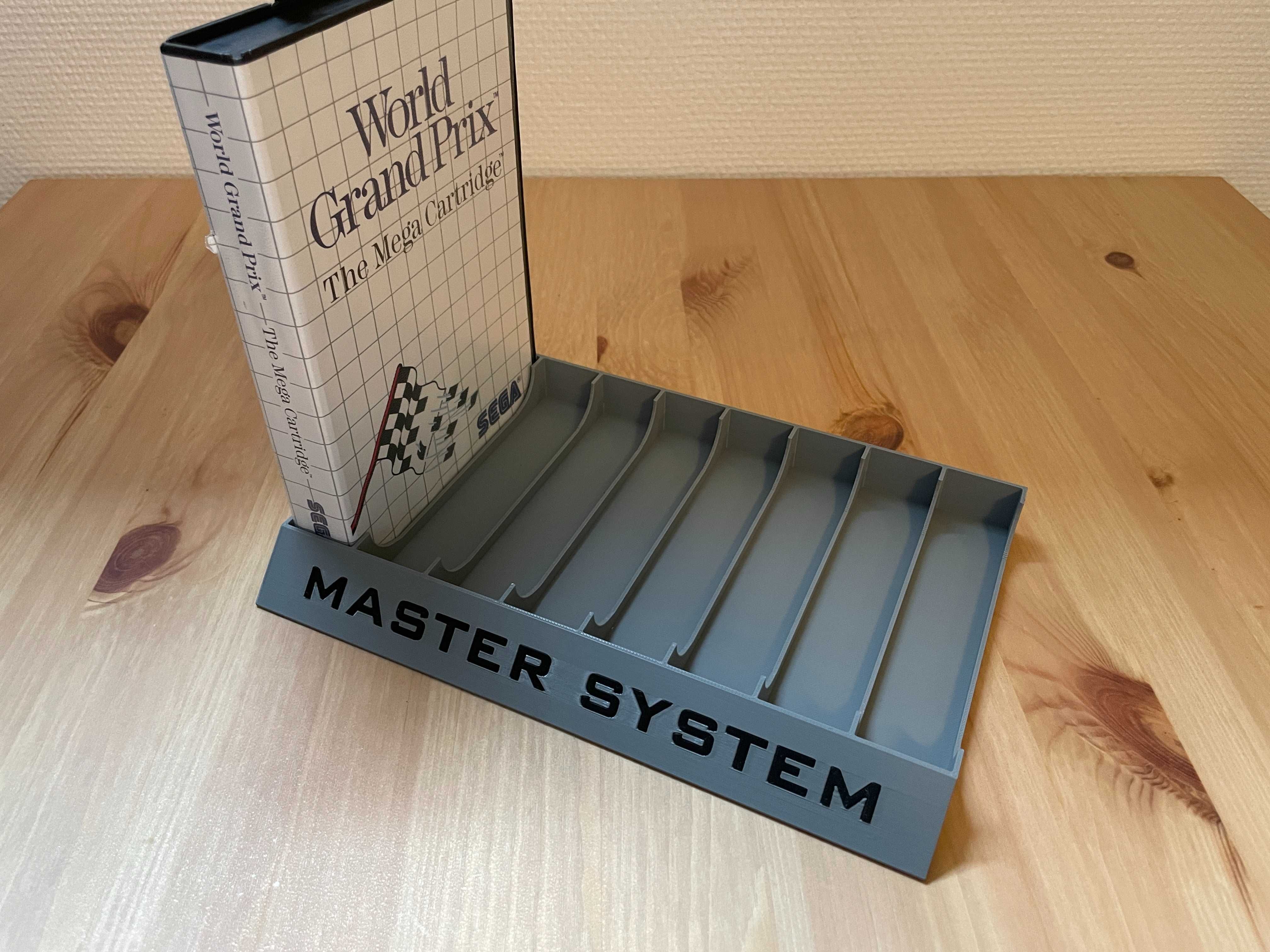 Stojak podstawka na 8 gier Sega Master System