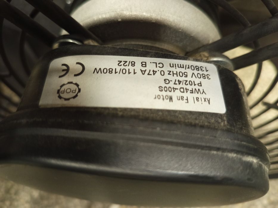 Wentylator osiowy przemysłowy ssący YWF4D-400s