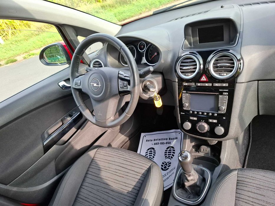 OPEL CORSA D 1.4 2014 rok klimatronik PÓŁSKÓRA NAWIGACJA grzane fotele