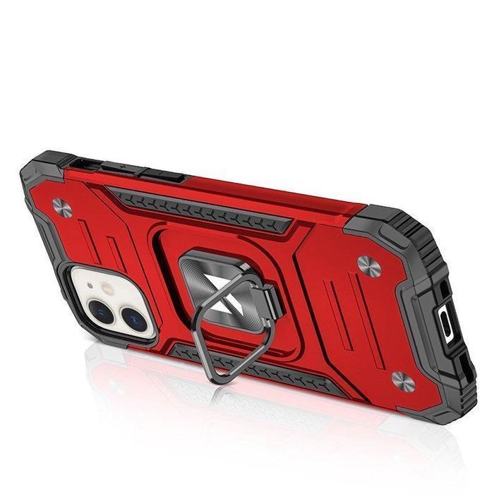 Wozinsky Ring Armor etui iPhone 14 Plus uchwyt magnetyczny ring