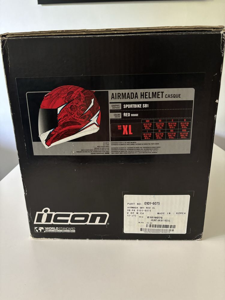 Kask motocyklowy Icon Airmada XL