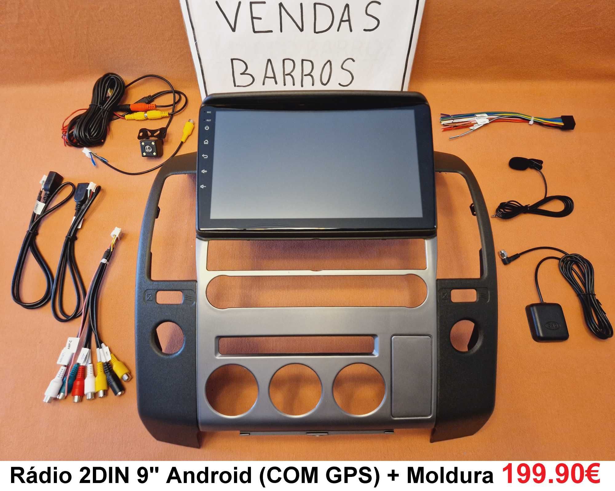 Rádio 2DIN • Nissan NAVARA • D40 / D23 / NP300 • Android 4+32GB