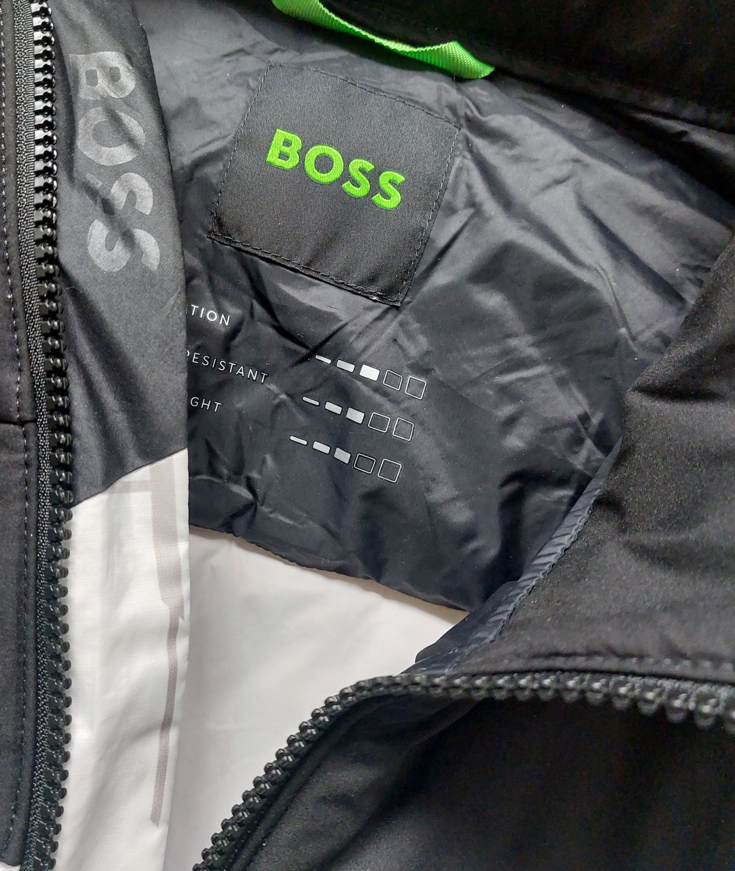 Hugo Boss nowa kurtka puchowa zimowa męska r. L hydrofobowa