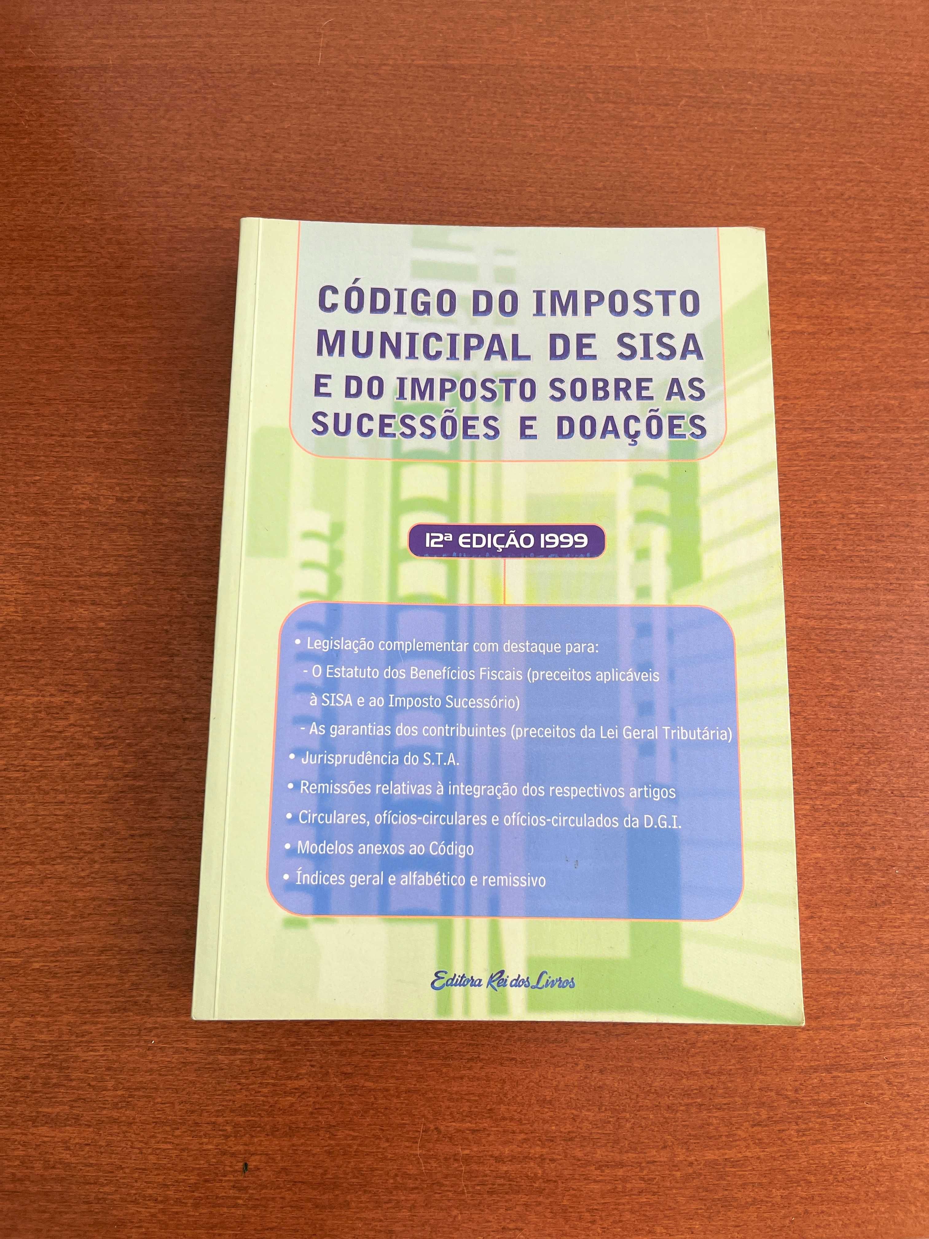 Código do Imposto Municipal de SISA e do Imposto sobre as Sucessões