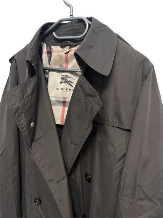 Burberry damski płaszcz vintage London klasyczny highend