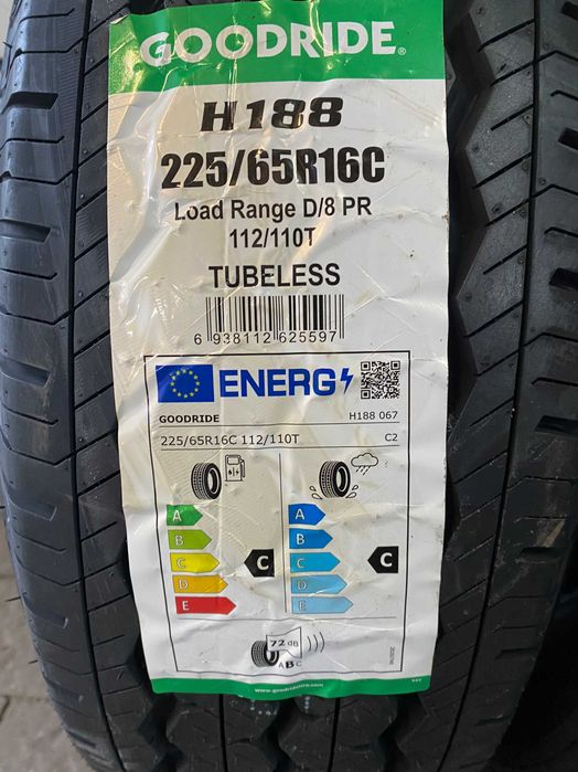 4x 225/65 R.16C 112/110T Goodride H188 wzmacniane BUS 2025