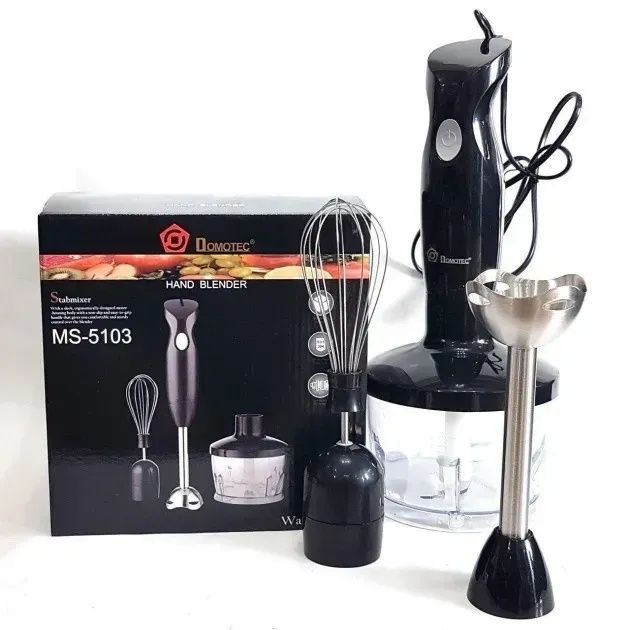 Блендер із чашею 3 в 1 DOMOTEC MS-5103, 500 Вт