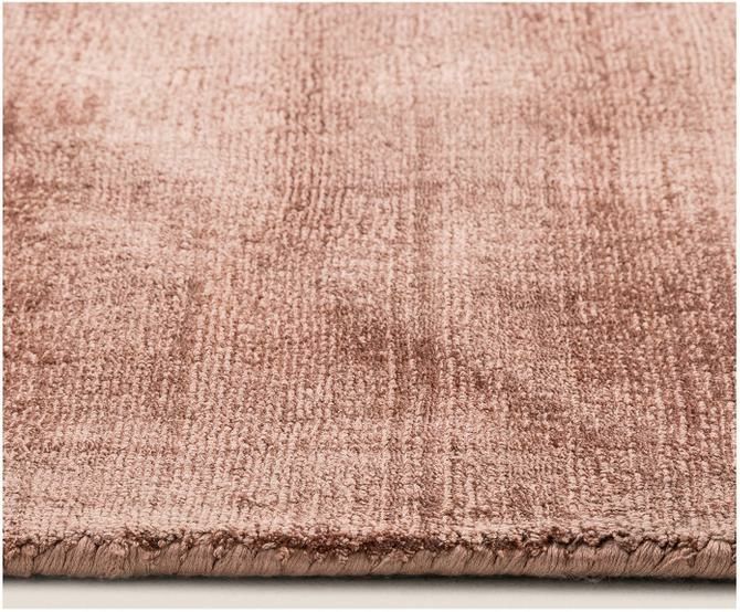 Śliczny dywan z wiskozy Jane Diamond 200x300 - kolor Terakota