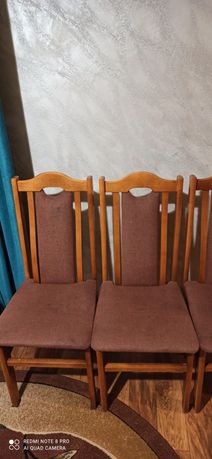Krzesła drewniane 4sztuki