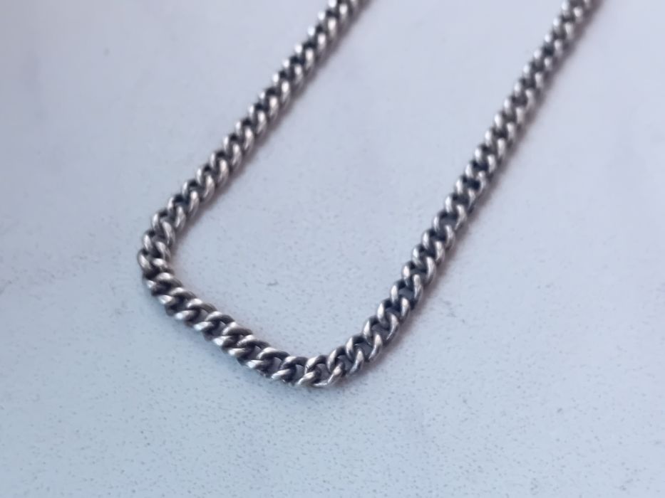 СЕРЕБРО!!! Цепочка карманных часов винтаж 84 (875) проба длина 33см