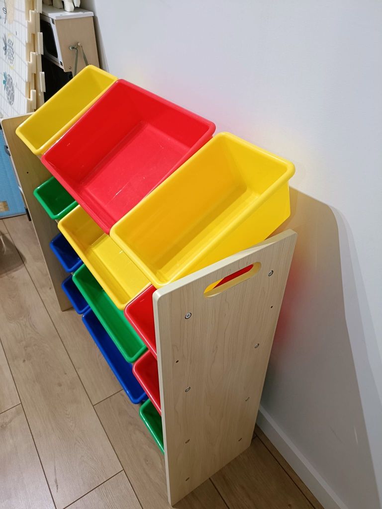 Amazon basic organizer na zabawki, 12 pojemników