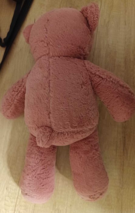 Pluszowy różowy miś maskotka